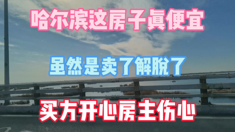 哈尔滨这房子真便宜 房主虽然是卖了但是心里特别不甘 心情很失落哔哩哔哩bilibili