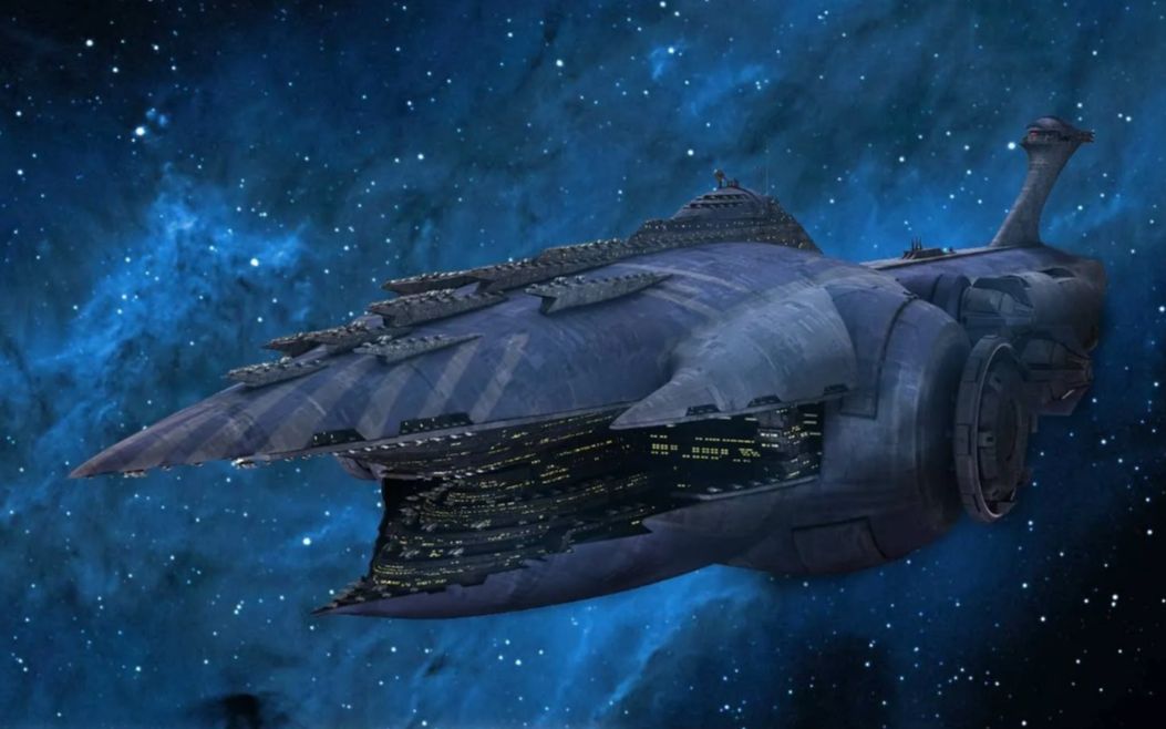 【星球大战】虚空幽灵,毒牙号重型巡洋舰