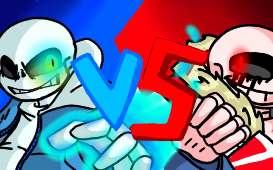 【ut動畫】sans vs killer sans暴肝1500幀!