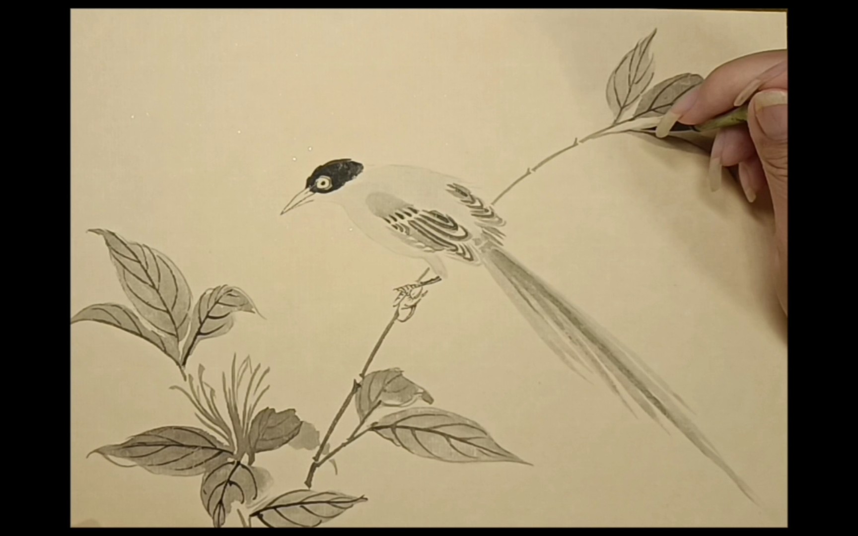 宋徽宗写生珍禽图其三