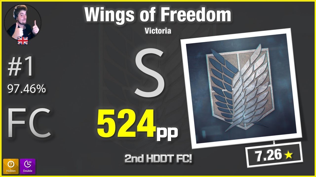 [图]Karthy | EPICA - Wings of Freedom [Victoria] 97.46% | HDDT FC #1 - 524pp