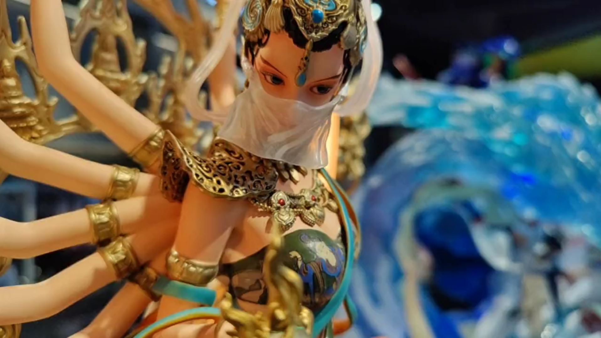 敦煌飞天手办千手玄女