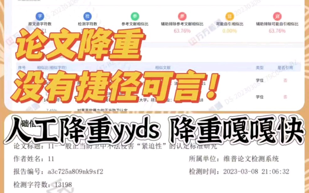 论文降重没有捷径可言,用万能替换词降重嘎嘎快yyds❗哔哩哔哩bilibili