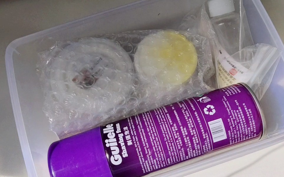 小黑手又来玩slime,曹曹家的胖打棉花糖,快冲吧