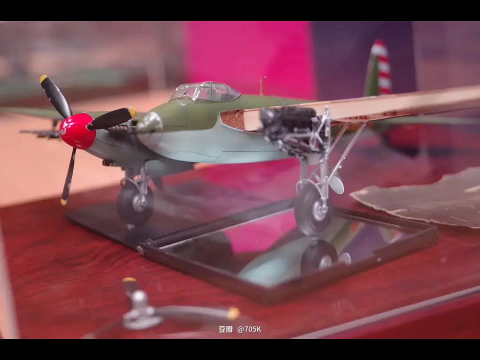 蚊式战斗轰炸机半剖面模型