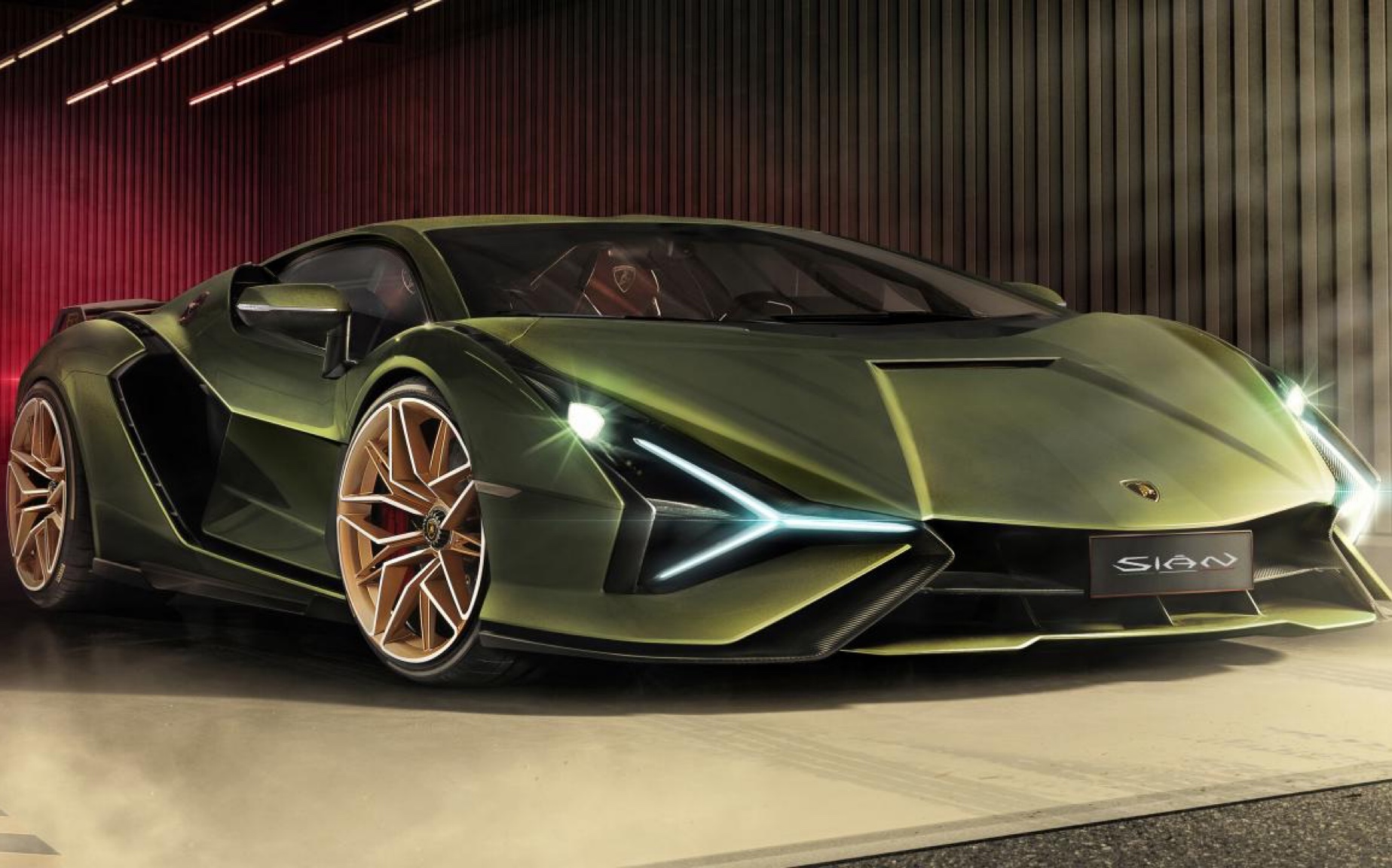 用乐高还原兰博基尼sian宣传片