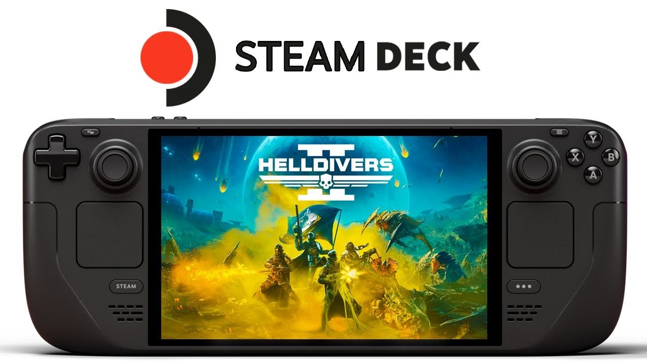 steam deck oled体验《helldivers 2 地狱潜兵2》 |  