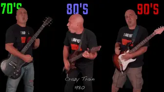 Télécharger la video: 70's VS 80's VS 90's (Guitar Riffs Battle)