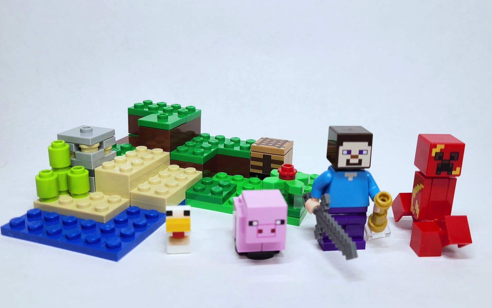 lego minecraft the creeper ambush 21177 2022 early set review