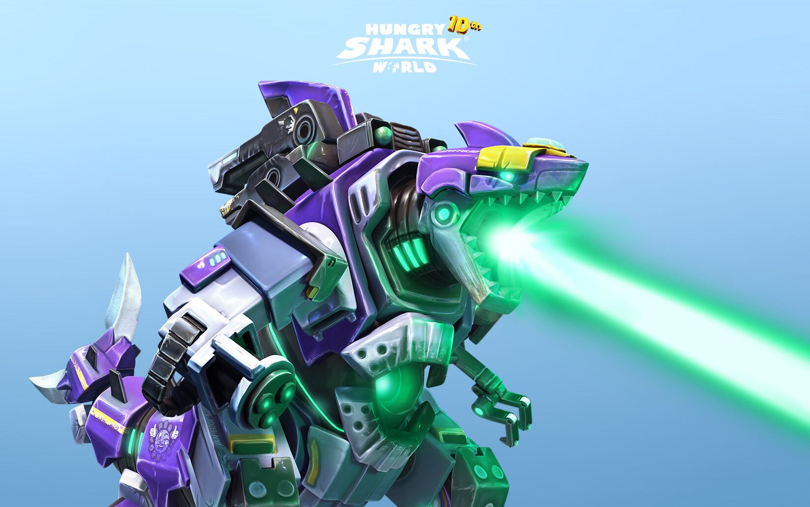 maya机甲建模硬表面案例饥饿鲨建模次世代机甲模型制作教程