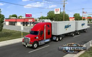 Download Video: 《美洲卡车模拟》用双挂拉一车的纸去奥斯丁市 | American Truck Simulator