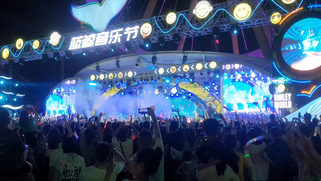 南京欢乐谷蓝鲸音乐节--南征北战《最美的期待》 部分