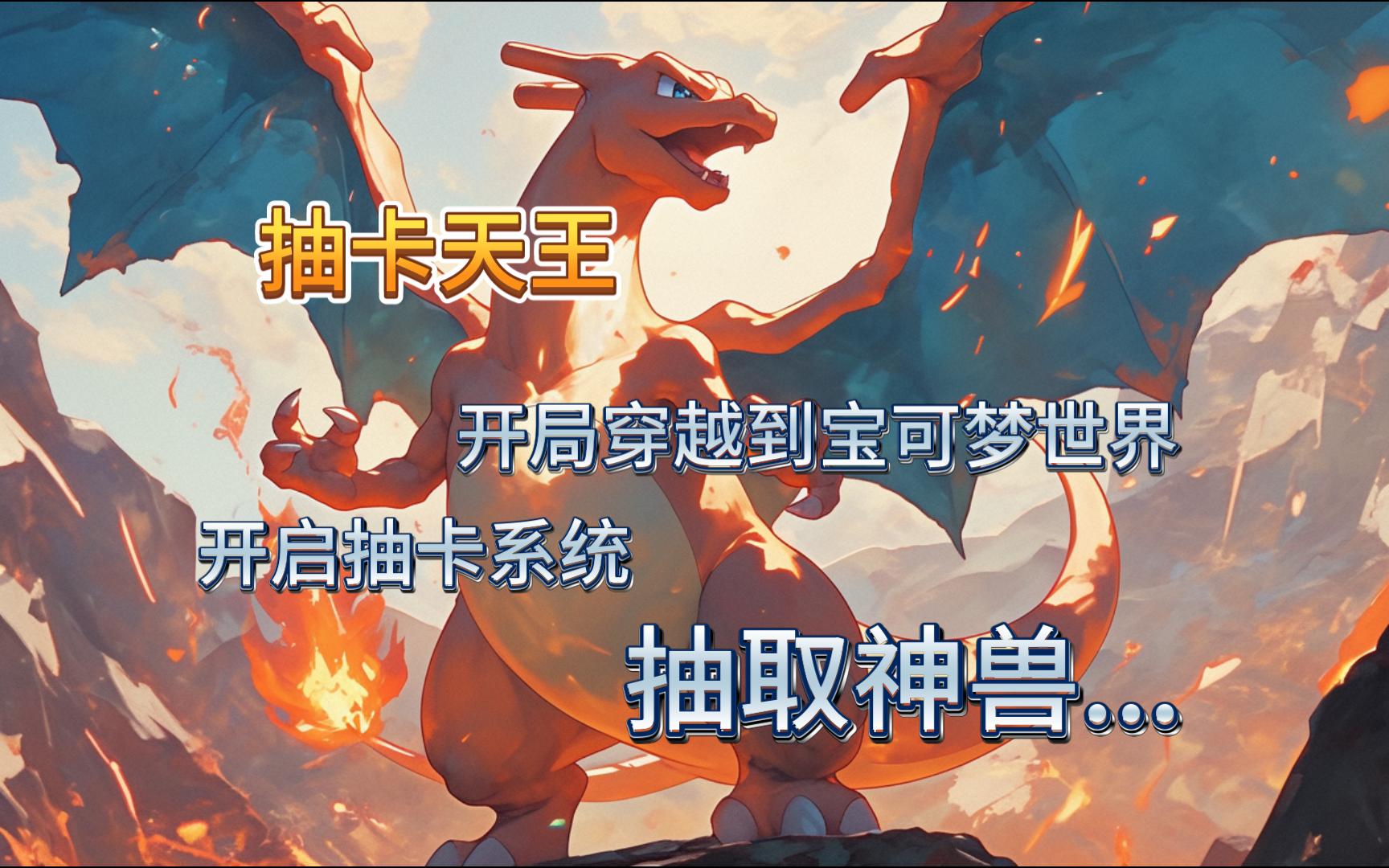 《抽卡天王》开局穿越到宝可梦世界,开启抽卡系统,抽取神兽.