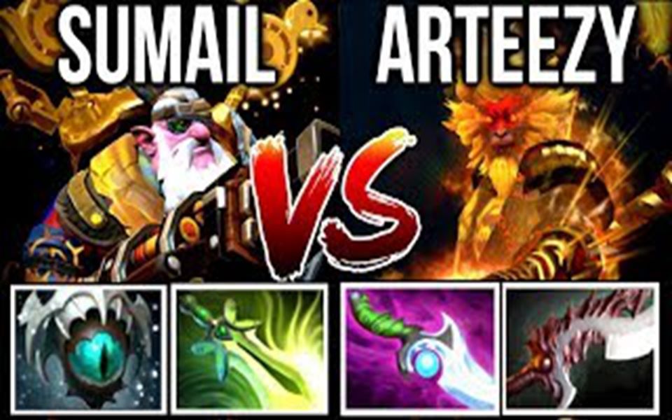 【虎族】[DOTA2]SumaiL vs Arteezy 史诗般的战斗!哔哩哔哩bilibili