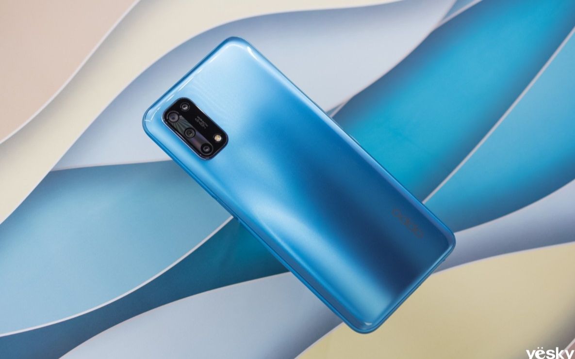 oppok7x开箱视频这种蓝影配色是我的菜