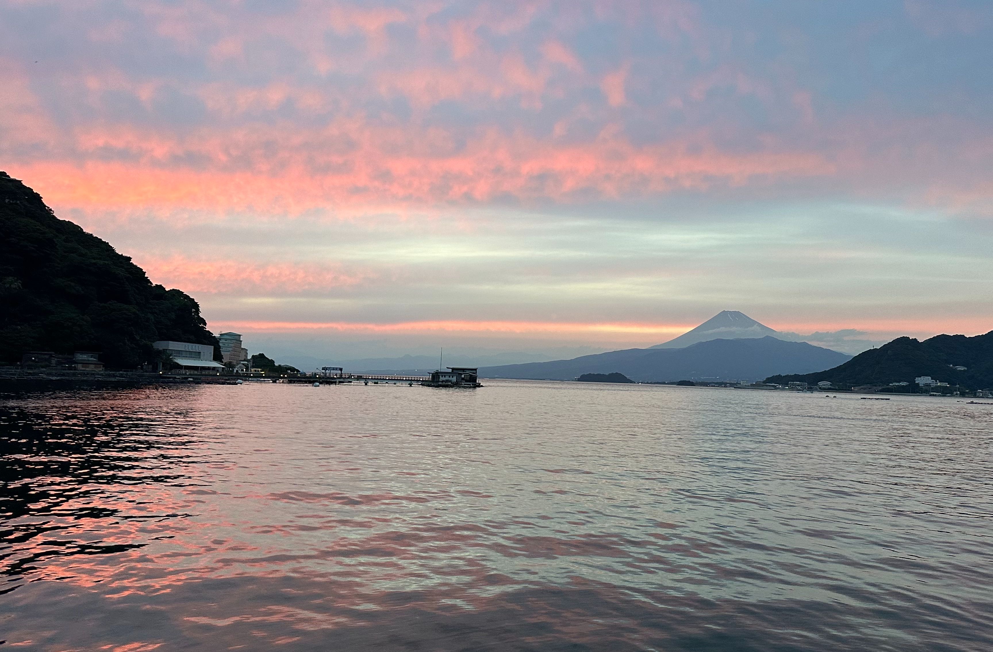 【20240626】淡岛+富士山+晚霞哔哩哔哩bilibili