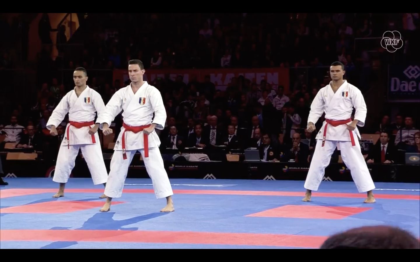 【karate*kata】2016空手道世锦赛男子三人型决赛 法国——观空小