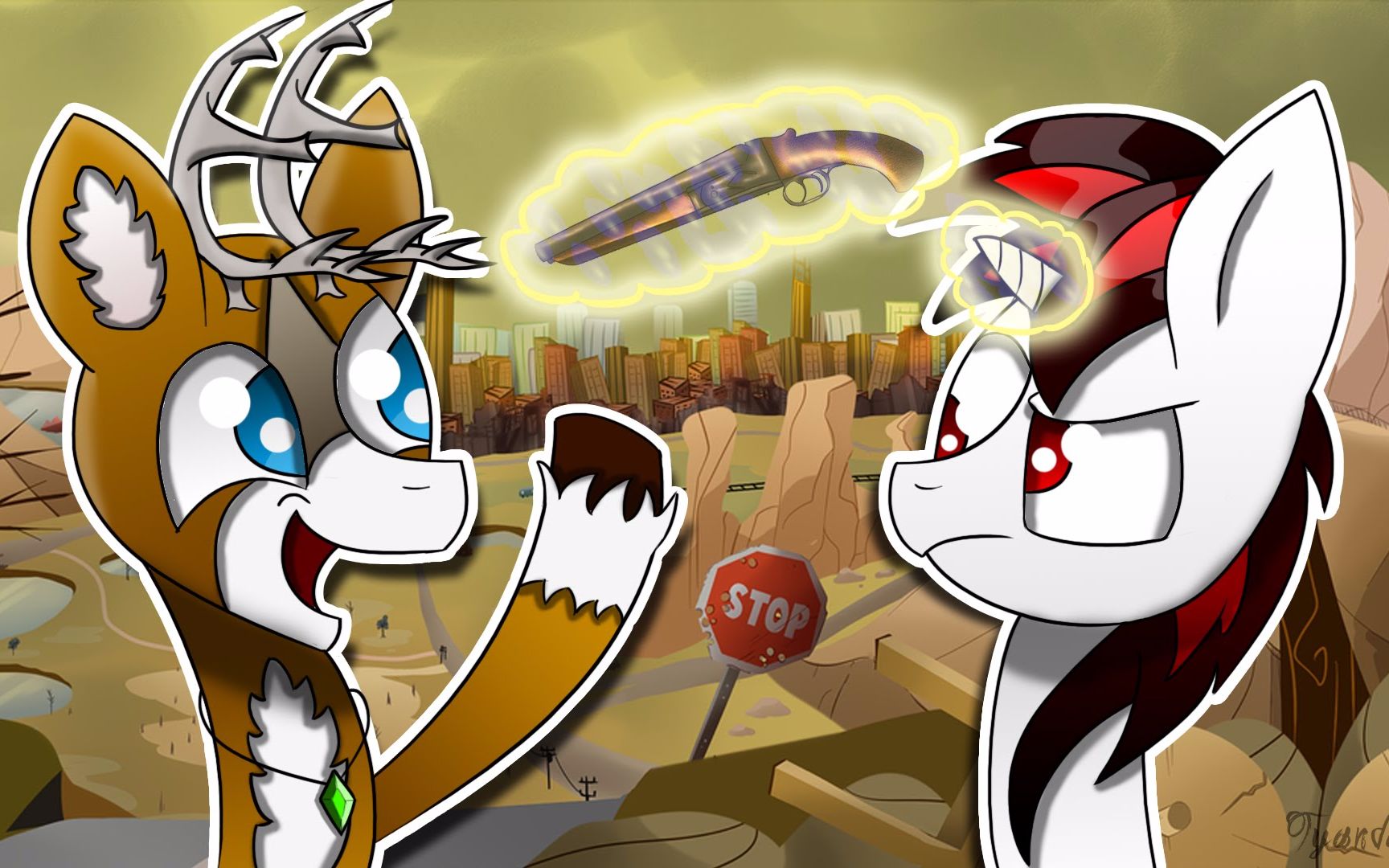 【双字mlpfoeph】9分钟带你领略《辐射:小马国——地平线计划》