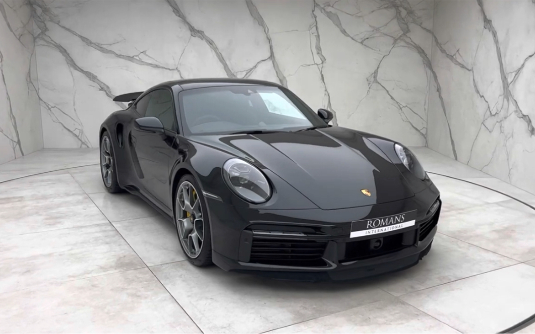 2021 保时捷911 (992) turbo - jet black