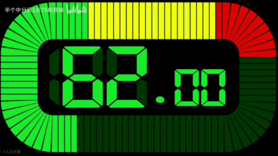 62秒倒计时素材|倒计时视频|每秒报数哔哩哔哩bilibili