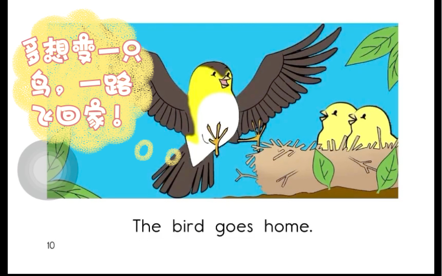 [图]RAZ 分级阅读 a 1 The bird goes home