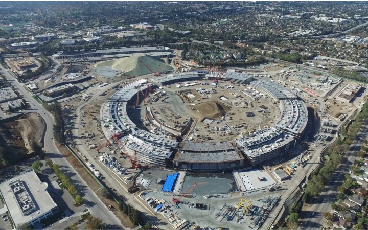 【科客分享】苹果Apple Campus 2明年完工!现在已经这样了哔哩哔哩bilibili