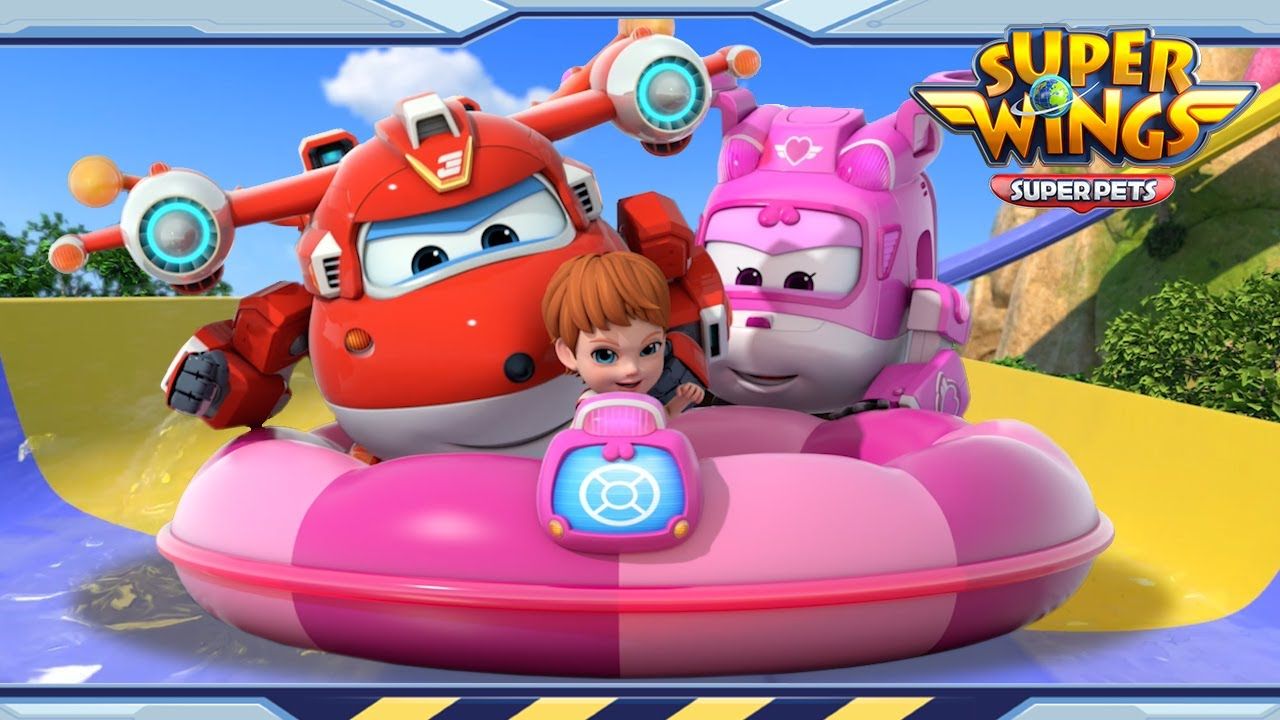 超级飞侠:乐迪和小伙伴去水上乐园玩耍,他们会玩哪些