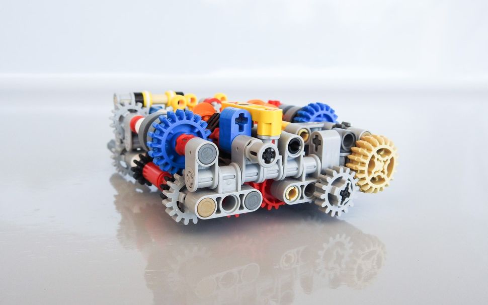 lego乐高 technic科技系列 moc  compact 8 speed sequential gearbox