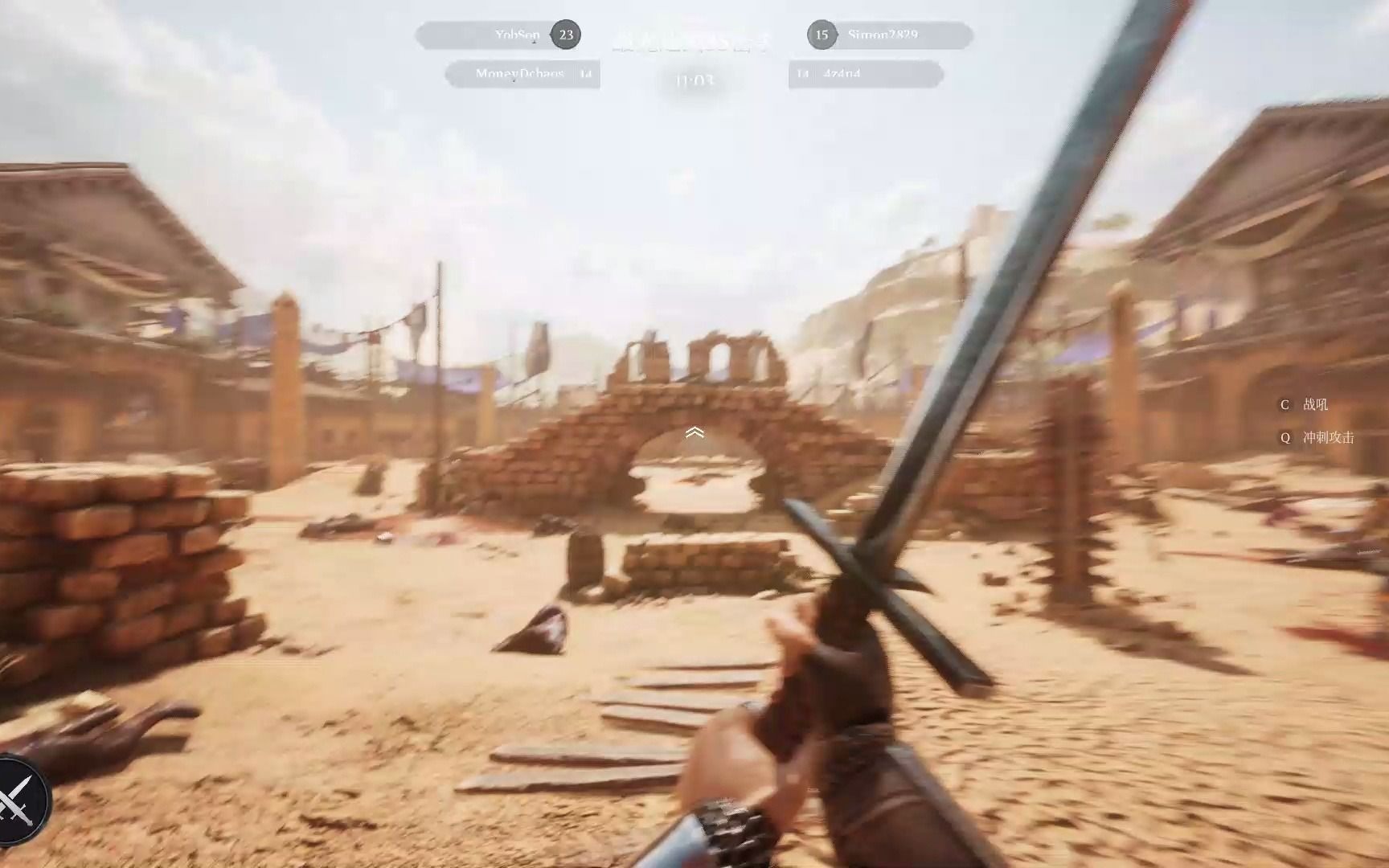 骑士精神 2\Chivalry 2 全自由模式第一视觉_实况