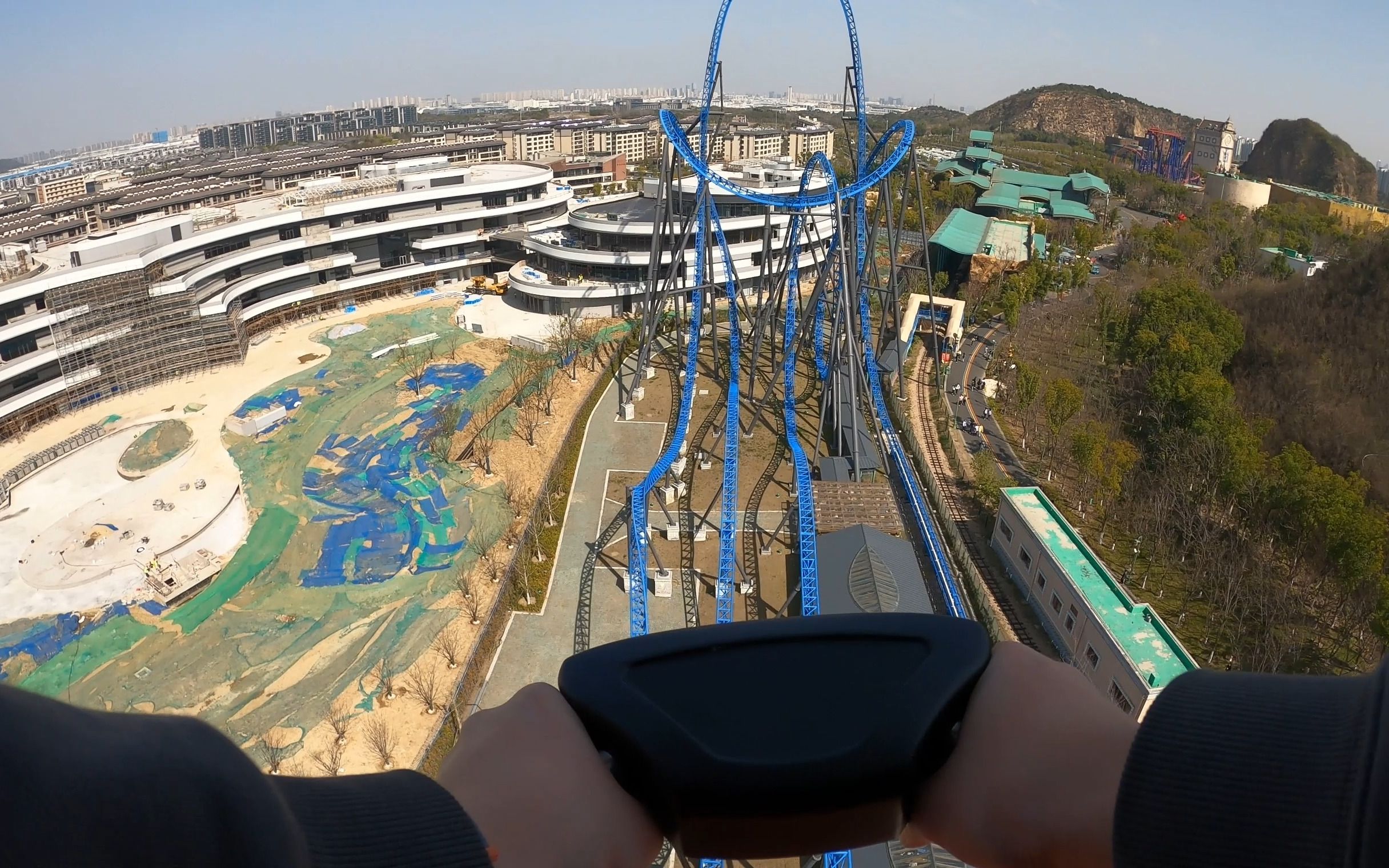 【pov】第一視角彈射過山車 蘇州樂園森林世界 衝上雲霄!