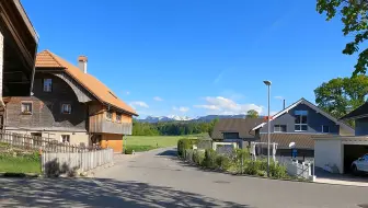 【4K】瑞士村庄散步 - 施瓦岑堡 Schwarzenburg