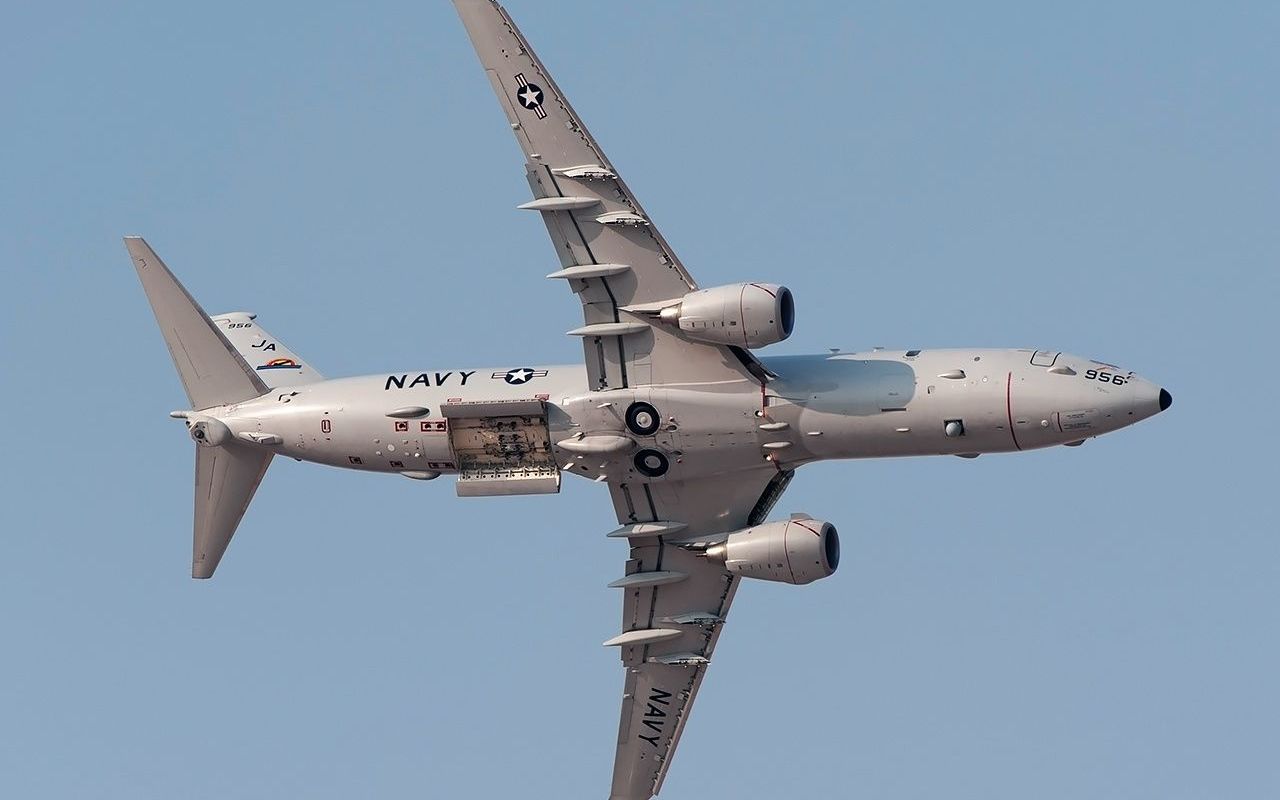 p8-a多功能反潜巡逻机,多次滋扰我南海岛屿建设窥探我海岸线的罪魁