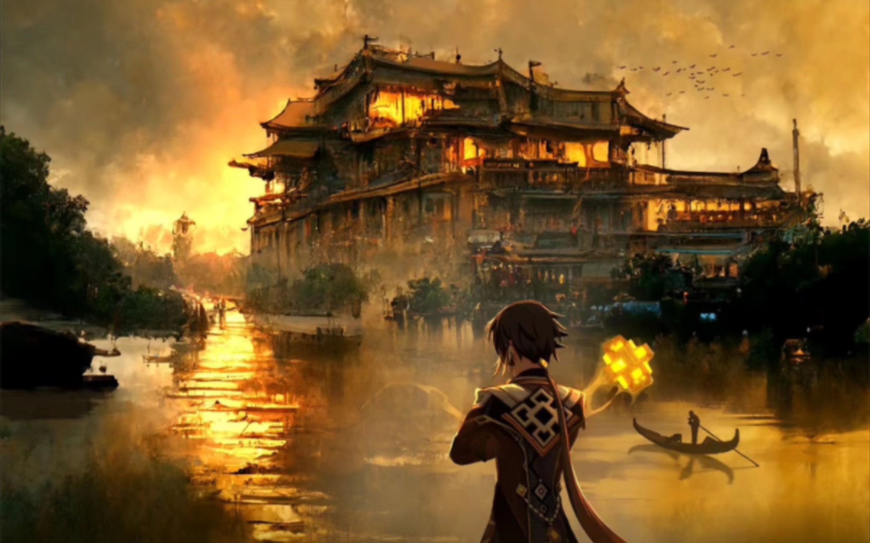 荒地生星,璨如烈阳(钟离)