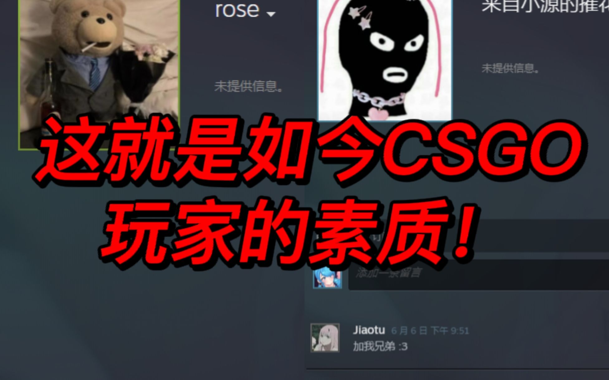 [图]这就是如今CSGO玩家的素质！