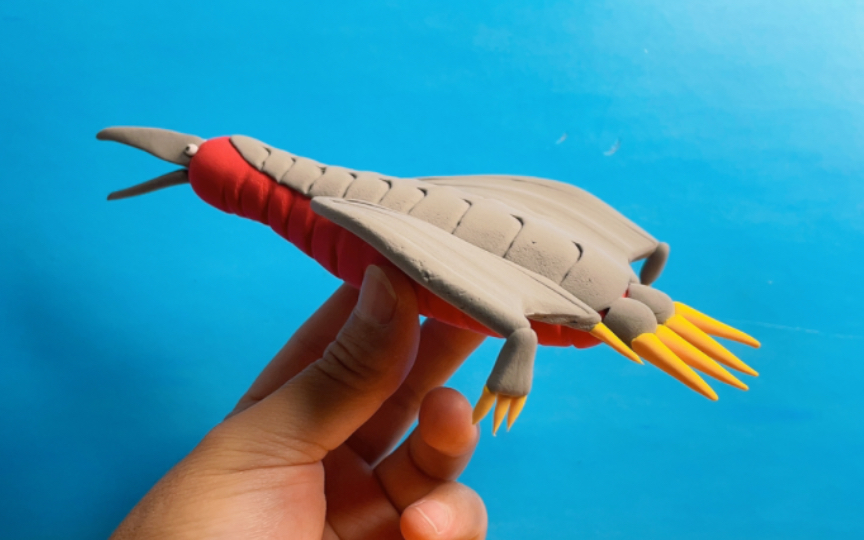 雷欧奥特曼登场的圆盘生物撒旦莫亚粘土教程来啦