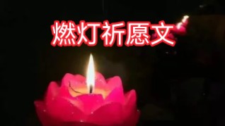 《燃灯祈愿文》燃灯祈愿 吉祥平安!哔哩哔哩bilibili