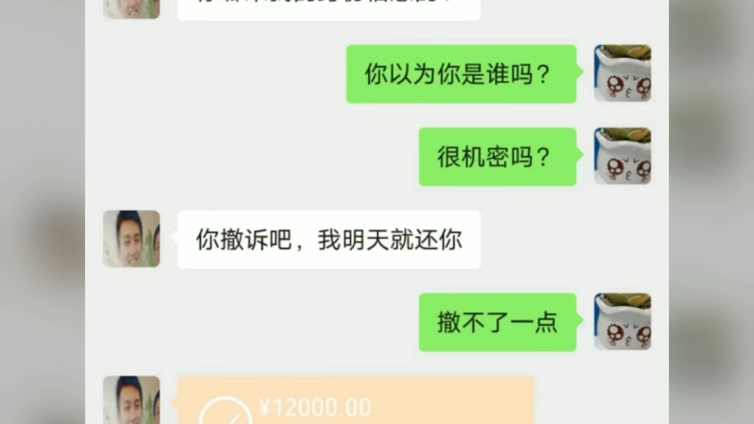 欠钱不还,不管说的多么天花乱坠,耍不耍赖,直接给他线上起诉,乖乖还钱.哔哩哔哩bilibili