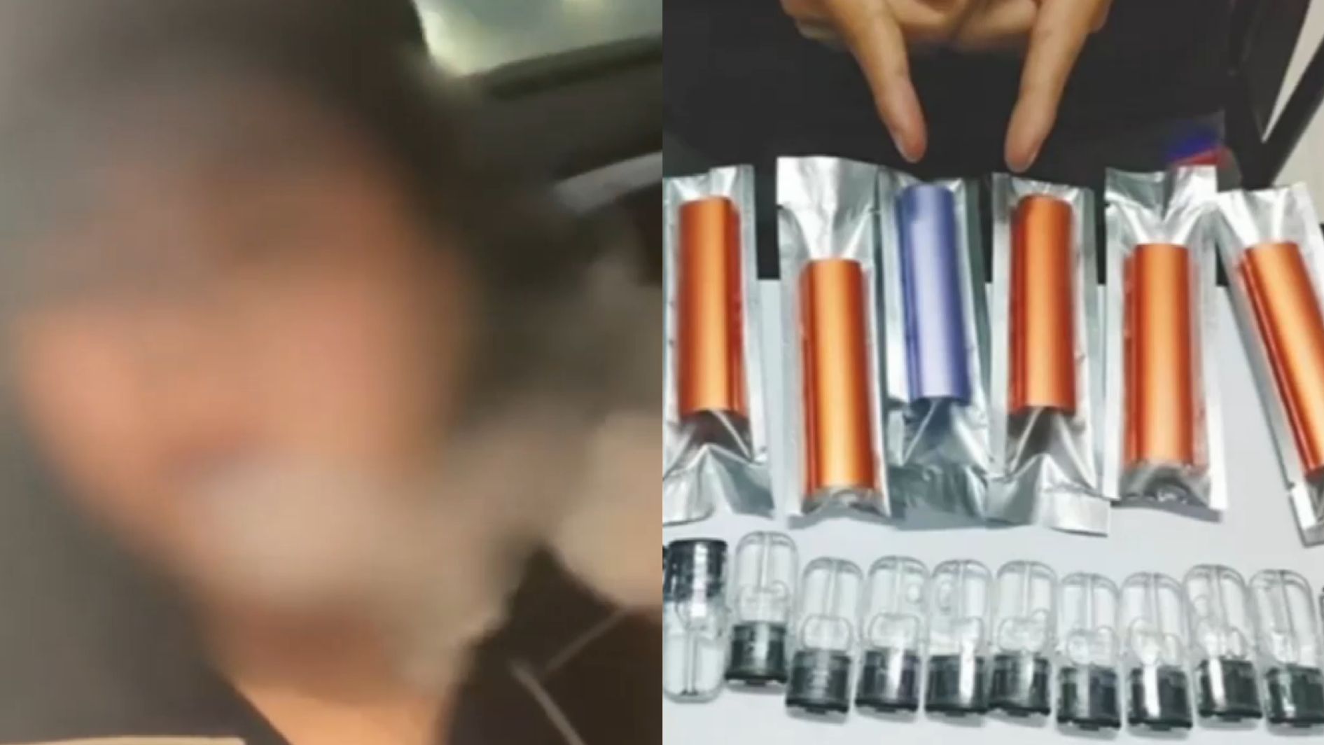 男子边开车边吸"上头电子烟"发视频耍酷,民警一锅端:行拘5天