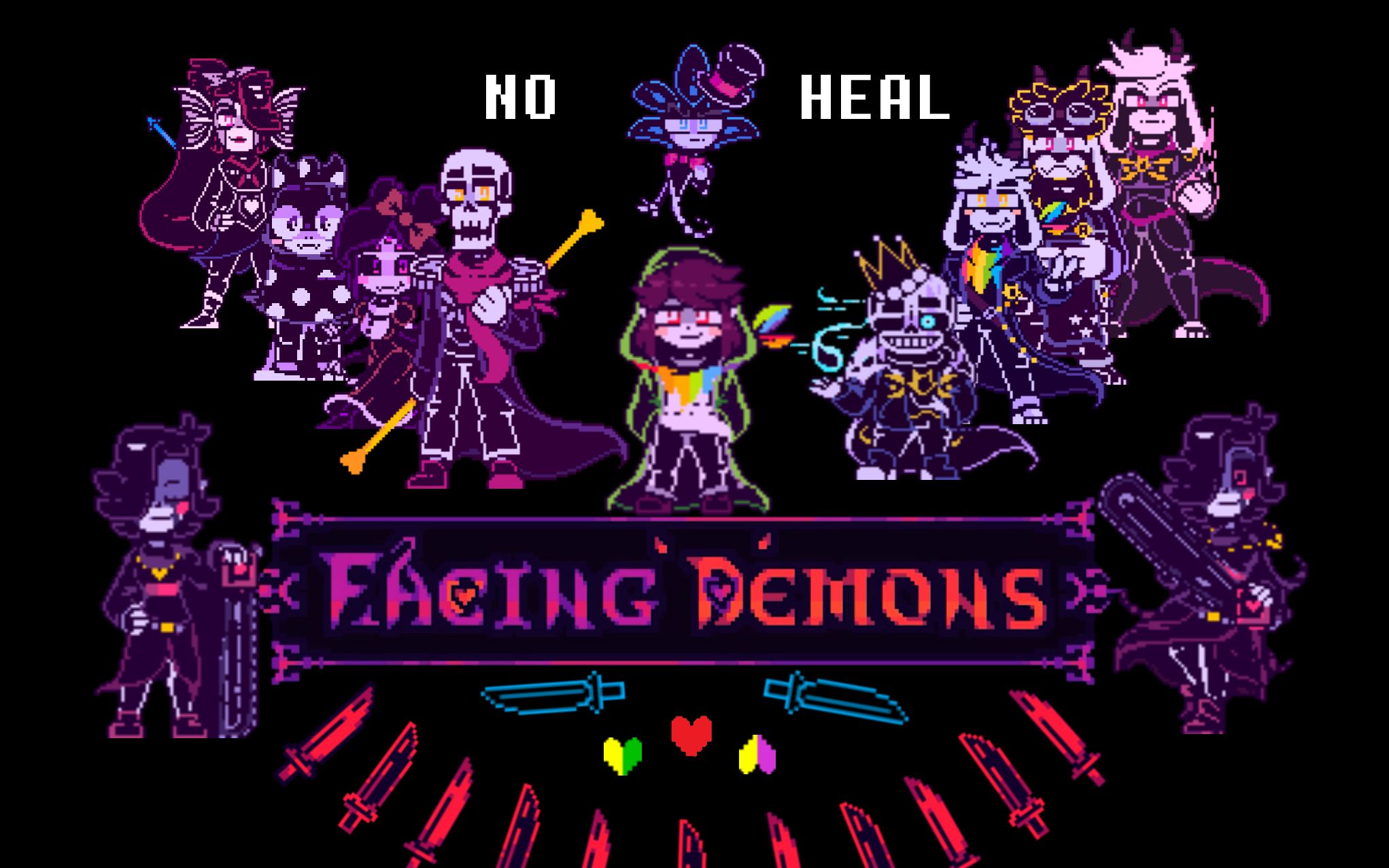 [图]【Storyshift：Facing Demons】全站第一！全程不回血通关屠杀结局