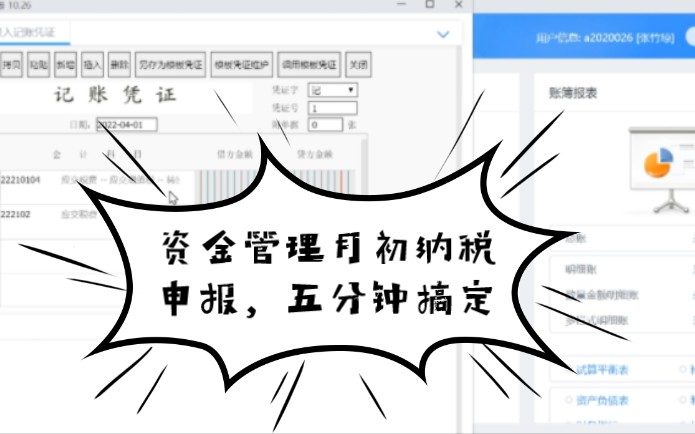资金管理月初纳税申报哔哩哔哩bilibili