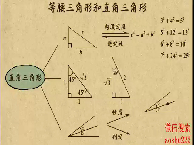 怎样画等腰直角三角形图片