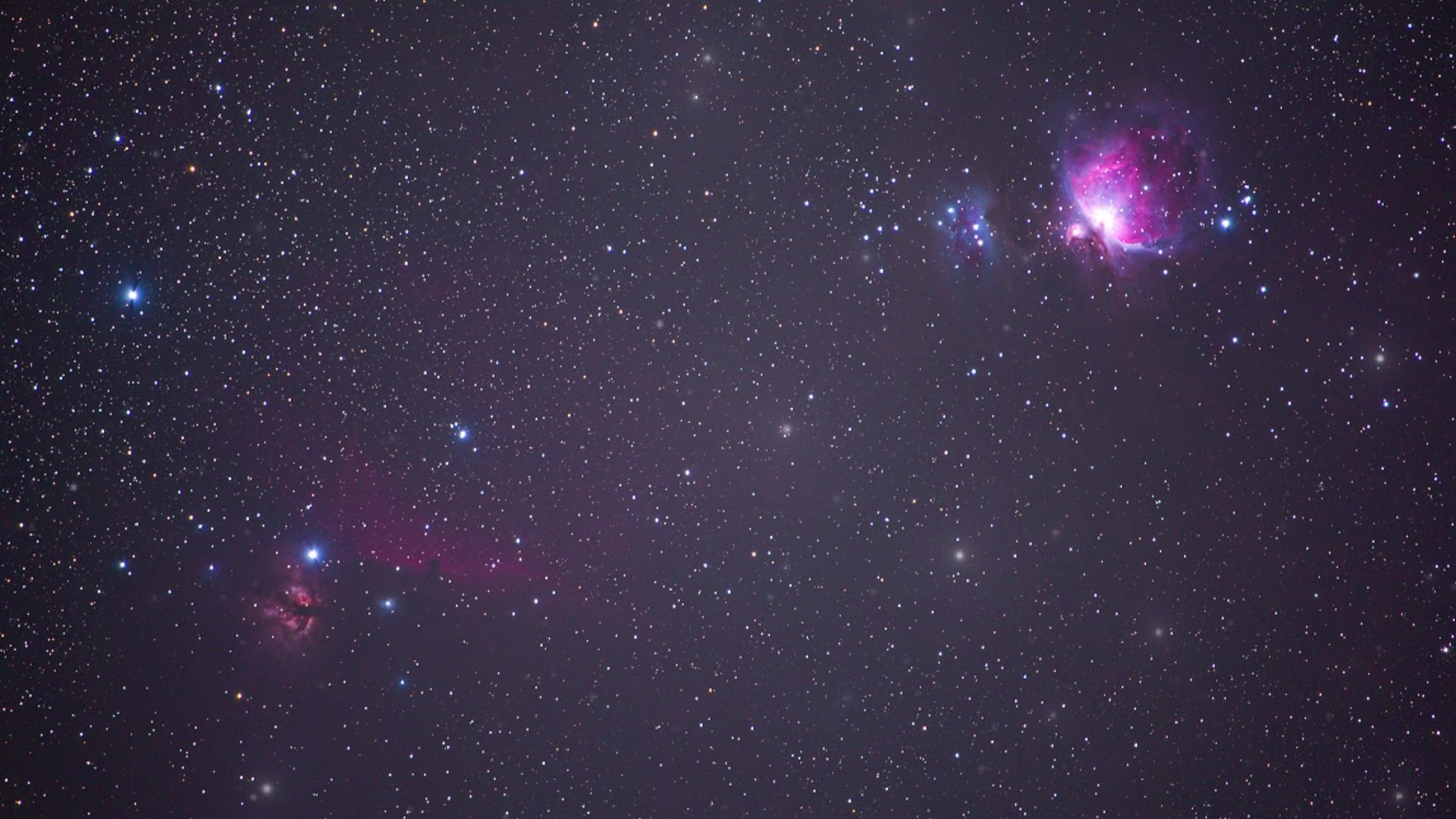 sequator星空堆栈处理 |星空堆栈教程 | 猎户座广域