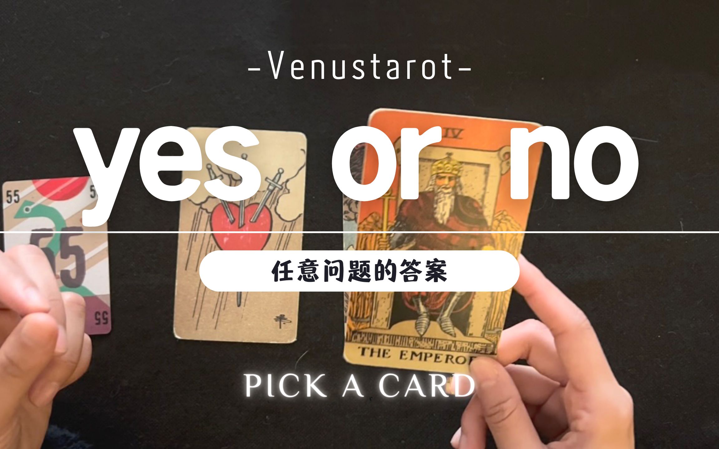 [图]【Venus塔罗】任意问题：yes or no？