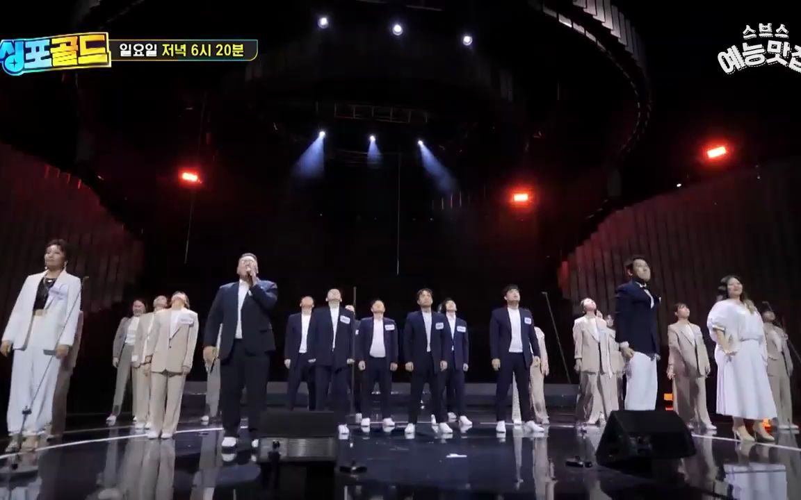 [图]SBS [Sing for Gold] JYP-Swing Baby 合唱团版本