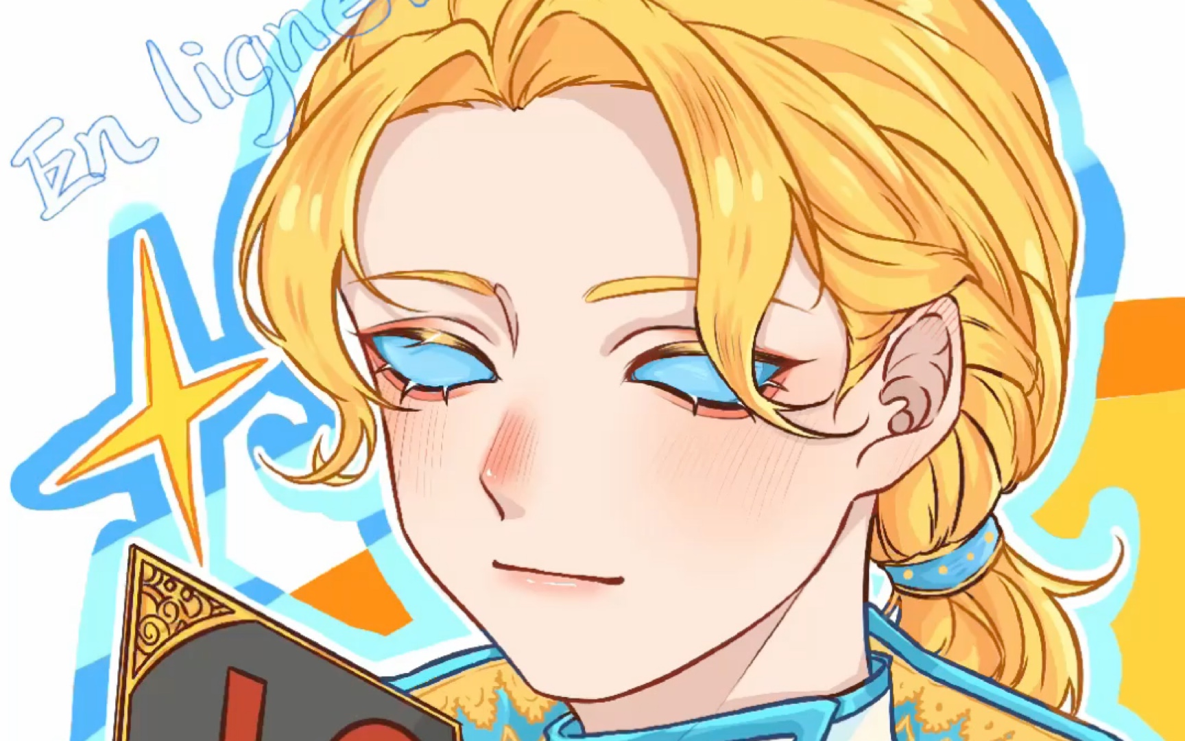 第五人格约瑟夫击剑约的绘画过程