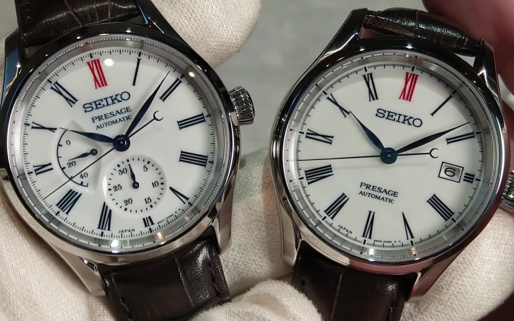 [图]【瓷面红12】Seiko 精工 Presage 有田烧 陶瓷面盘腕表