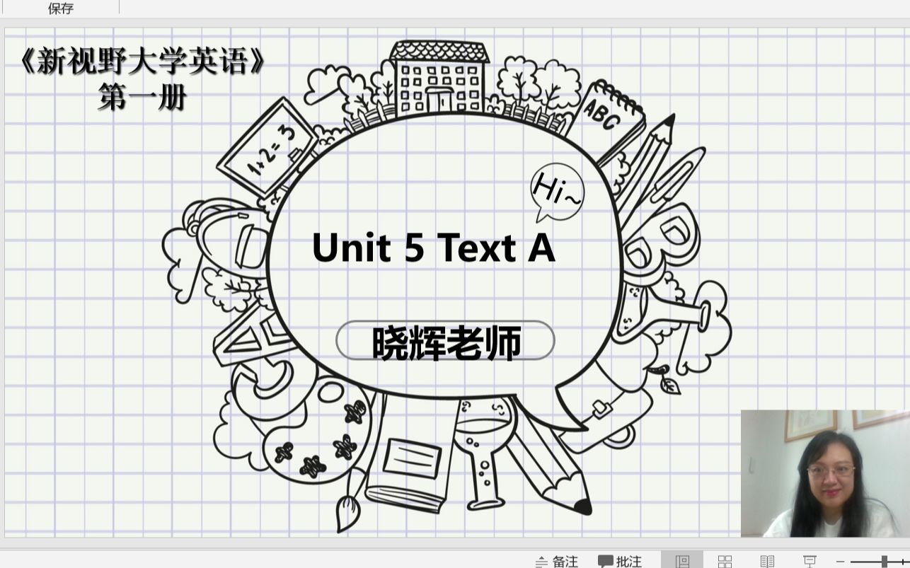 [图]《新视野大学英语》第一册 Unit 5课文讲解