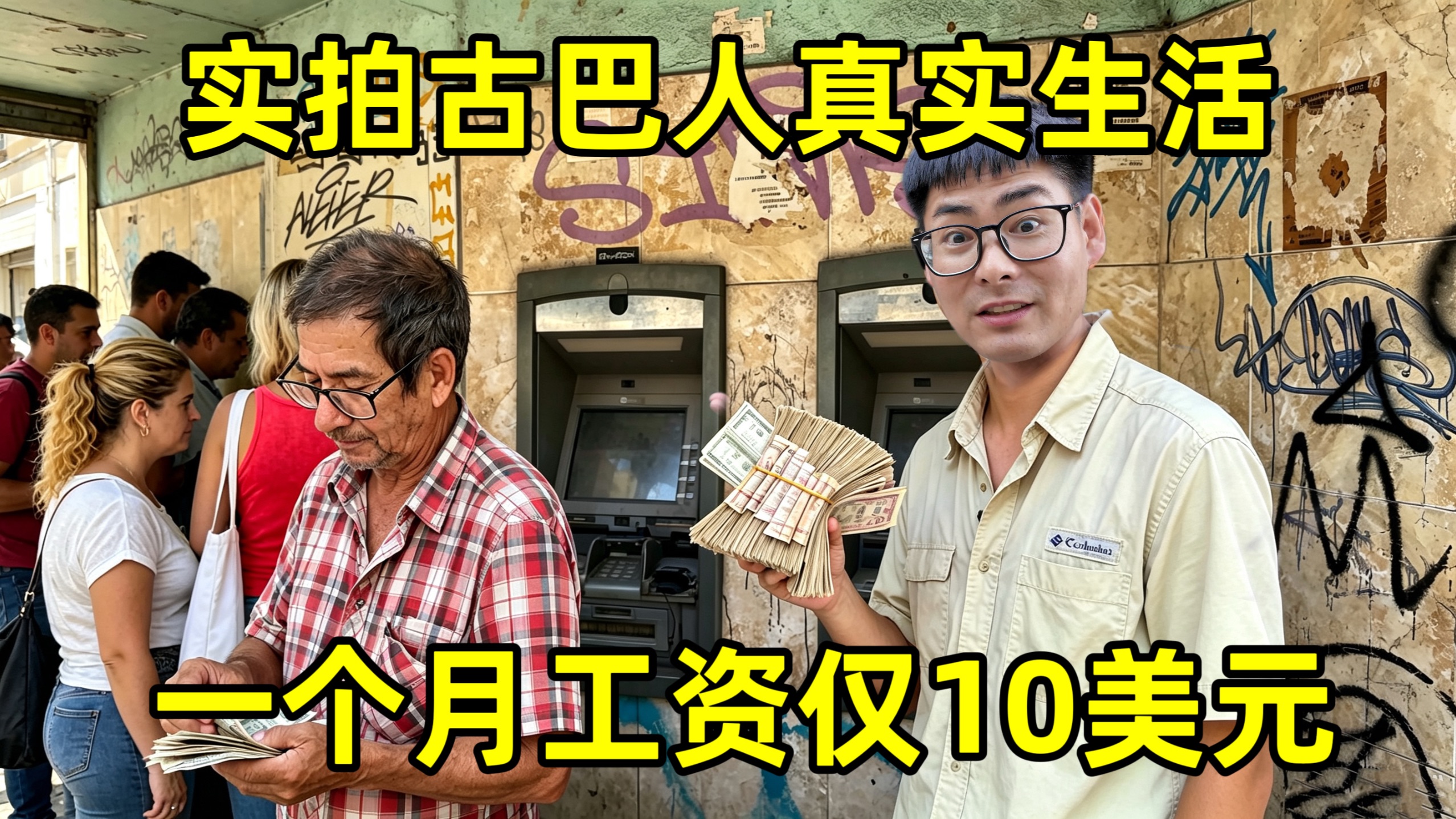 一个月工资仅有10美元！古巴人靠什么生存？这里的物价究竟如何？
