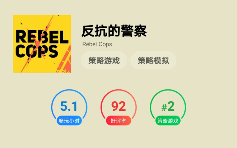 [图]【试玩】《Rebel Cops》/《反抗的警察》——策略游戏，评分9+，目测好玩