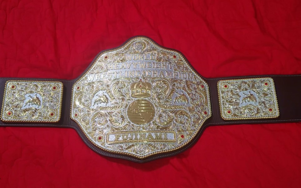 大金世界重量级冠军腰带(双色版)big gold belt dual plates